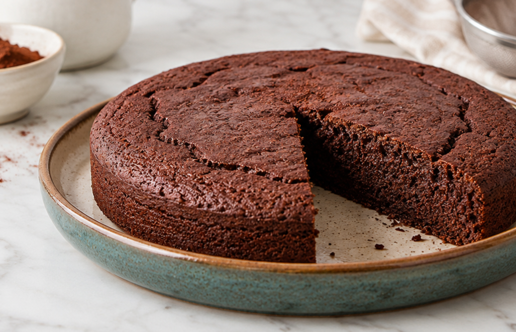 Bolo de cacau sem glúten