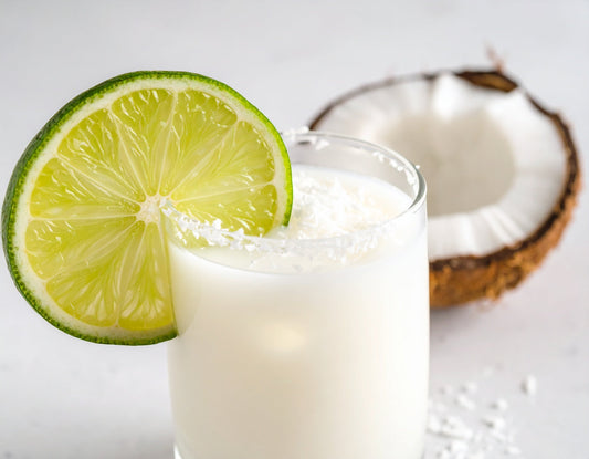 Limonada com leite de coco