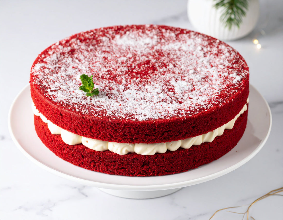 Red Velvet com Beterraba em Pó