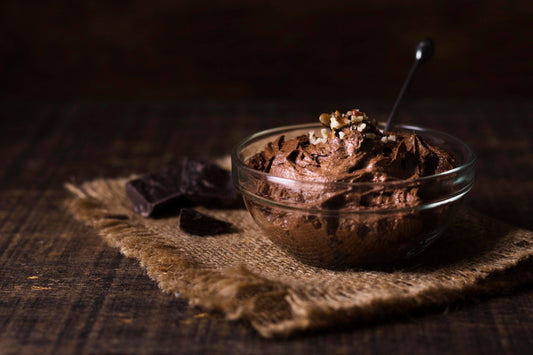 Mousse de Chocolate Vegano