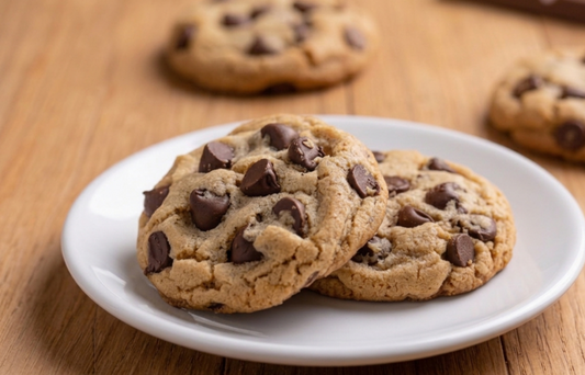 Cookies Proteicos de Baunilha