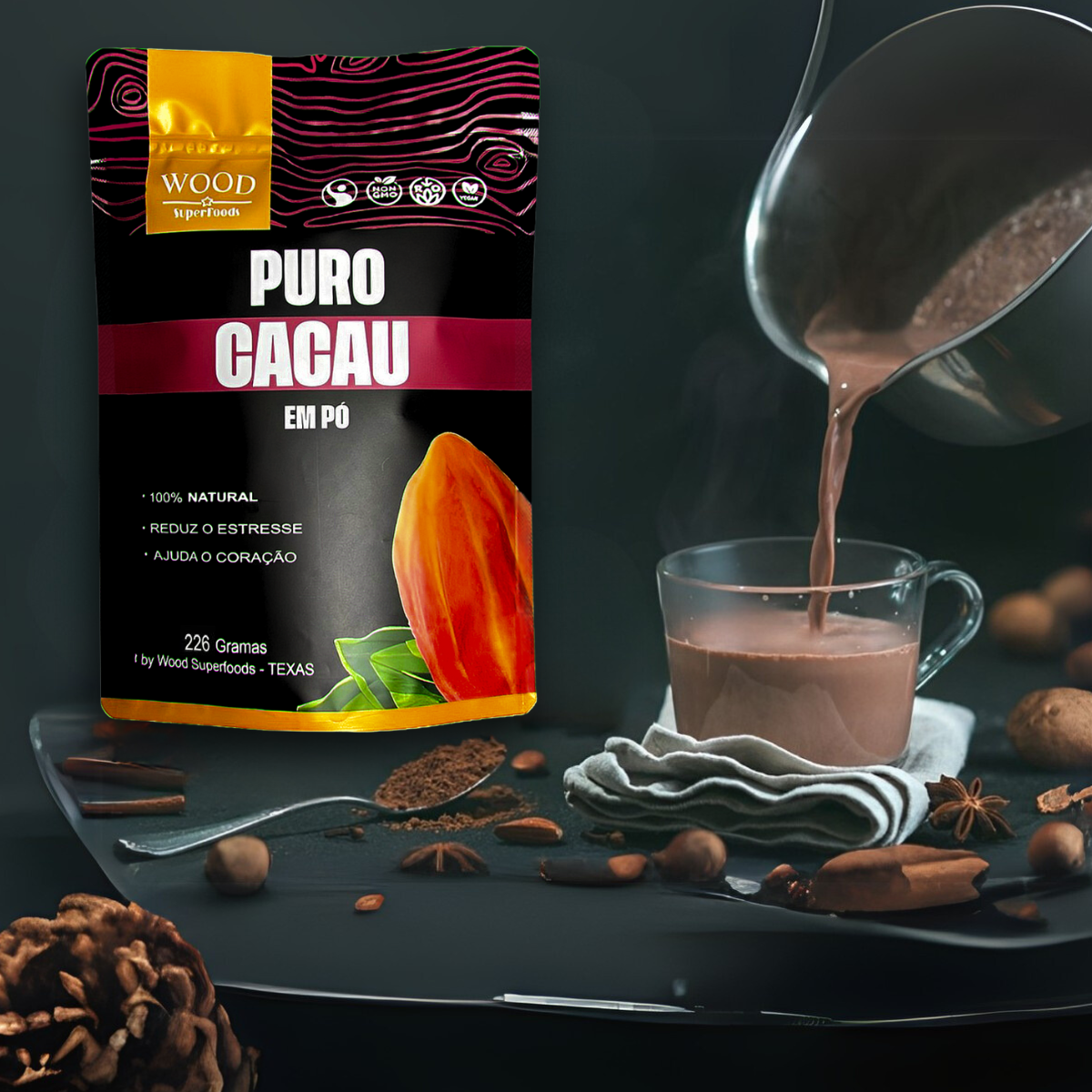 Pó de Cacau 226g