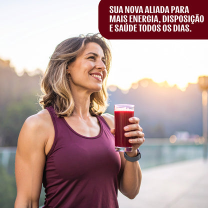 Beterraba Desidratada Em Pó 100% Pura 454g Wood Superfoods
