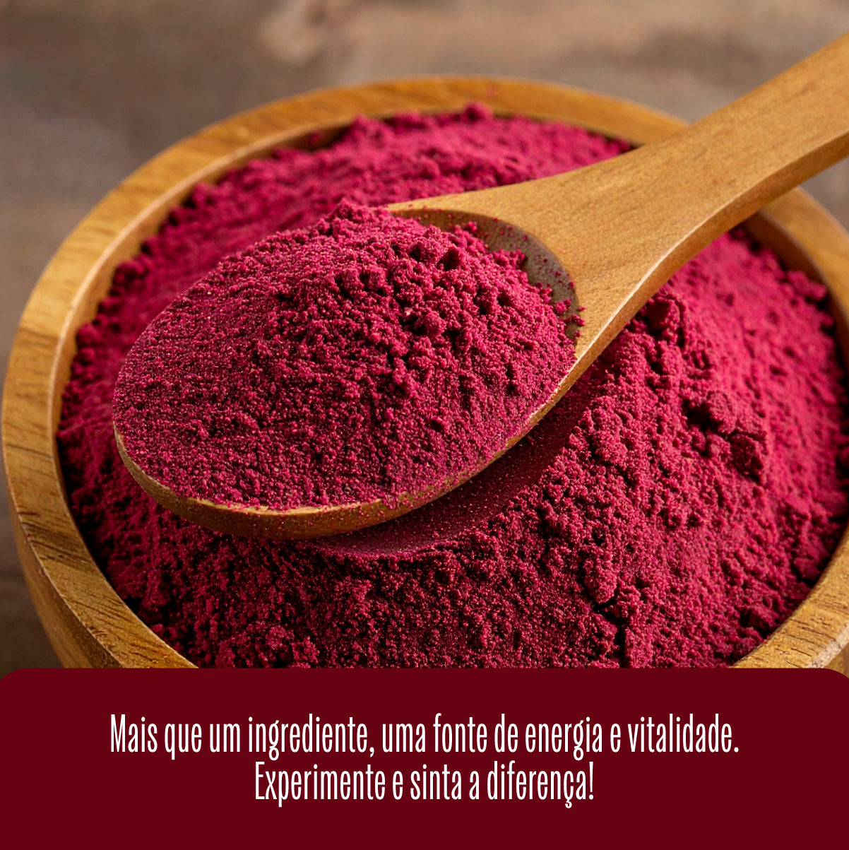 Beterraba Desidratada Em Pó 100% Pura 454g Wood Superfoods