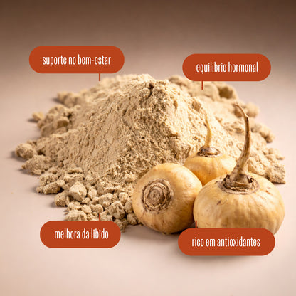 Kit 2 Maca Peruana Dourada Em Pó Premium 100% Pura 226g Wood