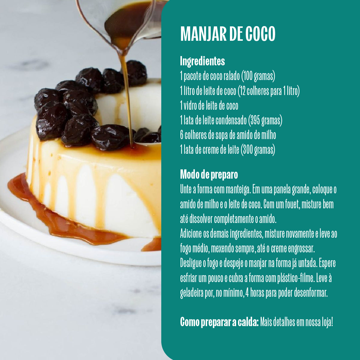 Leite de Coco em Pó 100% Puro Vegano Sem Lactose 907g