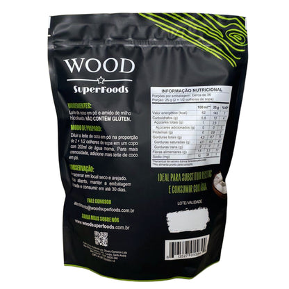 Leite de Coco em Pó 100% Vegetal Vegano Sem Lactose 907g